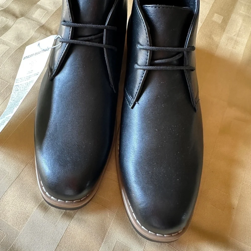 Men's‎ Black Ankle Boots Size 7 NWT